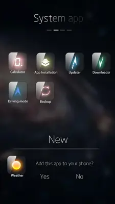 Alpha-I GOLauncher EX Theme android App screenshot 1