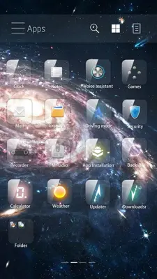 Alpha-I GOLauncher EX Theme android App screenshot 2